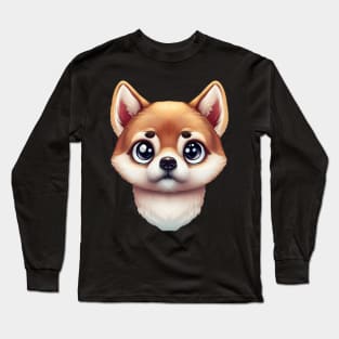 Furrific Shikoku Inu Long Sleeve T-Shirt